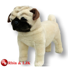 ICTI Audited Fábrica peluche perro pug juguete suave